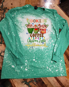 Cookies, Coffee, Hallmark Custom Graphic Unisex Sweatshirt