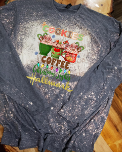 Cookies, Coffee, Hallmark Custom Graphic Unisex Sweatshirt
