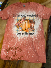 Load image into Gallery viewer, Fall Is The Most Wonderful Time Of The Year Custom Graphic T-shirt