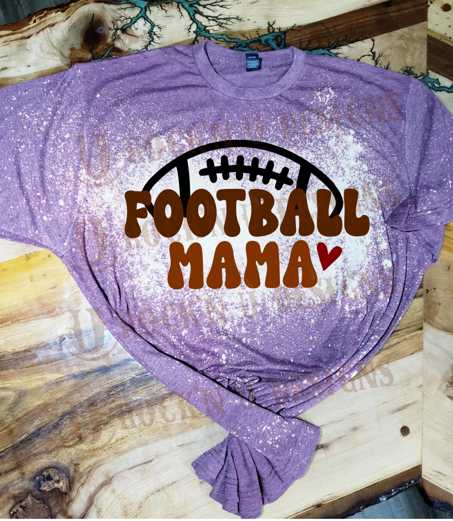 Custom Unisex  "Football Mama" Graphic Tee