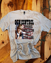 Load image into Gallery viewer, Gun Control Custom Design T-shirt