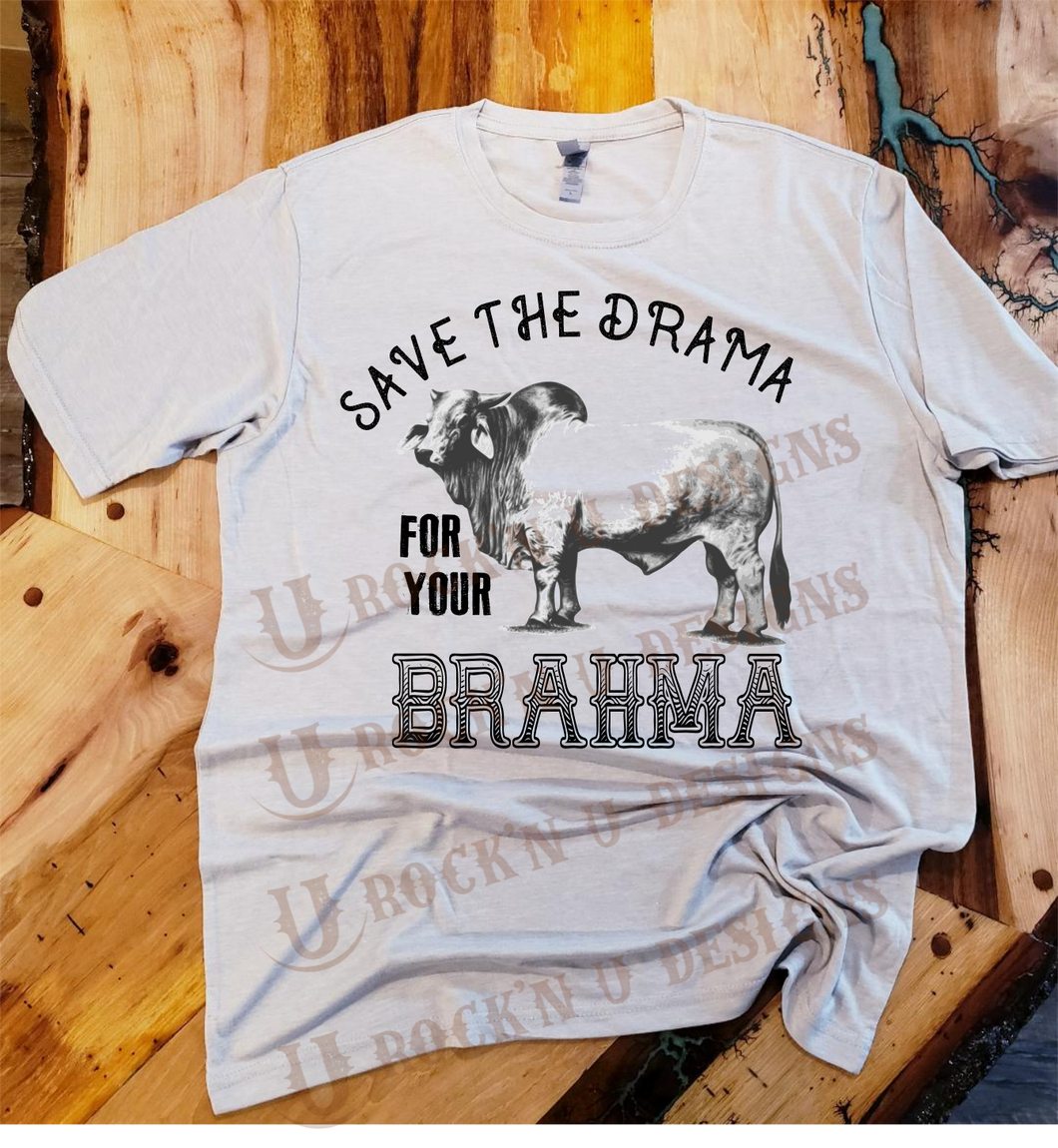 Save The Drama Custom Graphic T-shirt