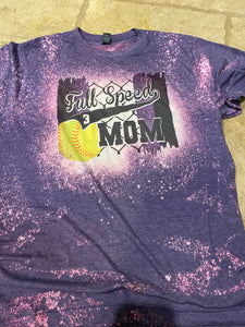 Softball Mom Personalized Custom Design shirt