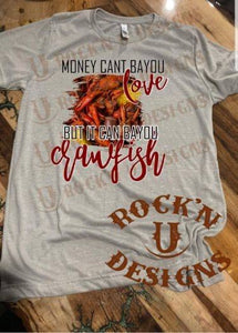 Bayou Crawfish Custom Graphic T-shirt