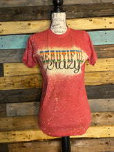 Load image into Gallery viewer, Beautiful Crazy Serape Custom Bleached T-shirt