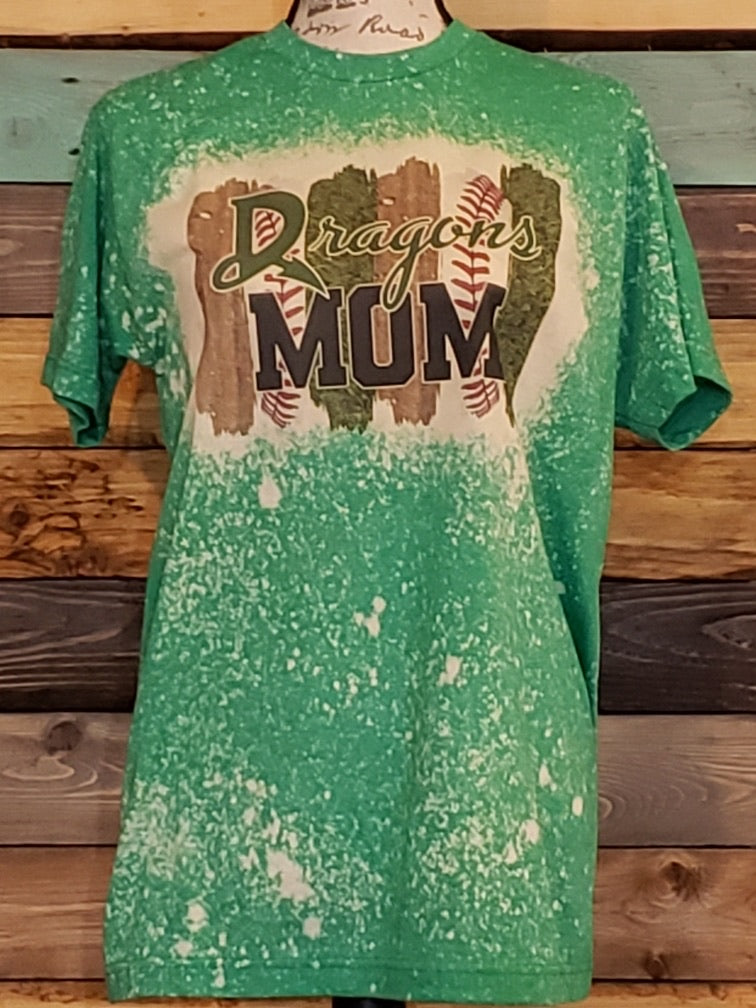 Dragons mom- custom Unisex T-shirt Design By Rock'n u Designs