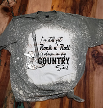 Load image into Gallery viewer, Rock n Roll in My Country Soul  - Unisex Graphic T shirt by Rock&#39;n u Designs