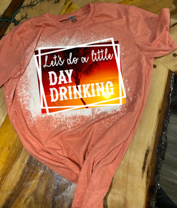 Day Drinking Unisex Custom Graphic Design T-Shirt