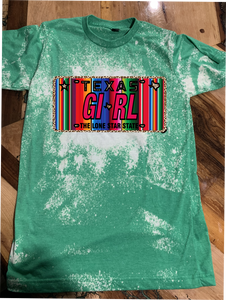 TX girl Custom Graphic T-shirt