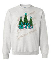 Load image into Gallery viewer, Merry Christmas - Unisex Graphic Sweatshirt by Rock&#39;n u Designs