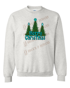 Merry Christmas - Unisex Graphic Sweatshirt by Rock'n u Designs