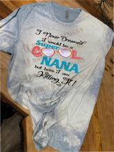 Load image into Gallery viewer, Super Cool NANA Sunglasses Personalized Custom Bleached T-shirt
