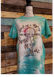 Soul of a Gypsy Custom Bleached Graphic T-shirt
