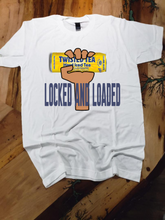 Load image into Gallery viewer, Locked &amp; Loaded Custom Graphic T-shirt