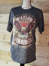 Load image into Gallery viewer, WAYLON JENNINGS Bleached Custom Unisex T-shirt