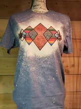 Load image into Gallery viewer, Western Vibes Custom Bleached Design Unisex T-shirt