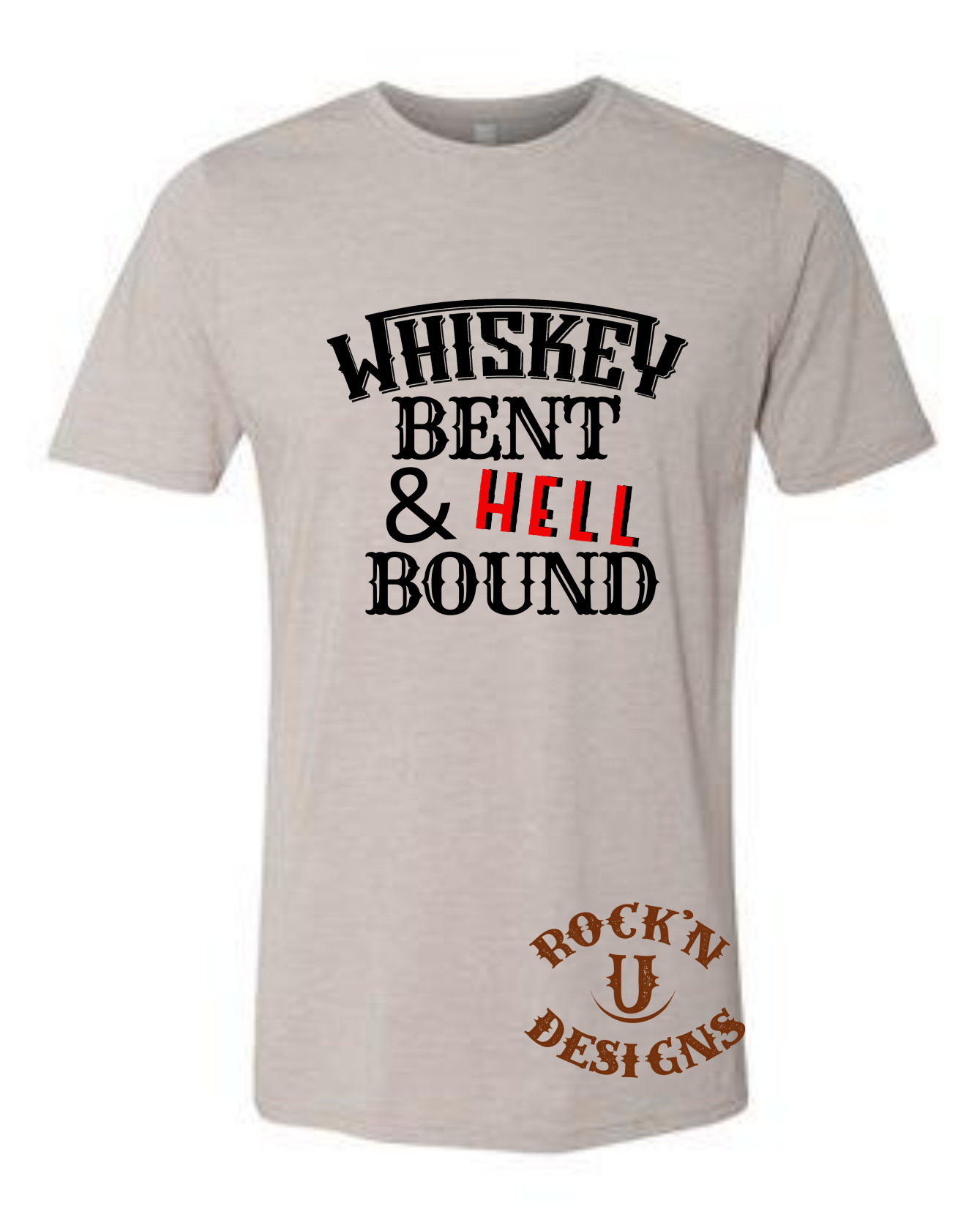 Whisky Bent Custom Graphic Unisex T-shirt