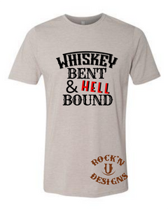 Whisky Bent Custom Graphic Unisex T-shirt